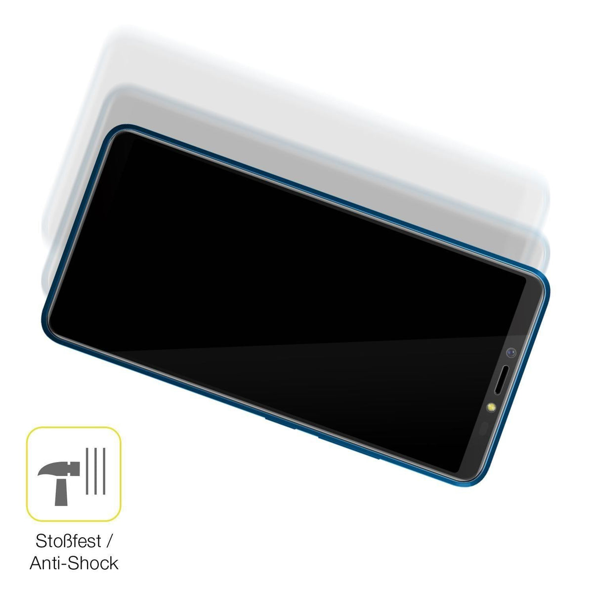 2x 3D Full Cover Schutzfolie für BQ 6030G Practic (4)