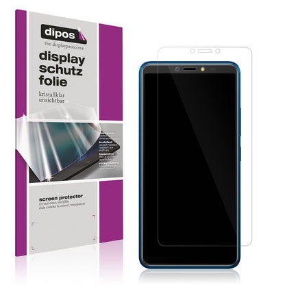 1x Schutzfolie klar für BQ 6030G Practic Display-S (1)