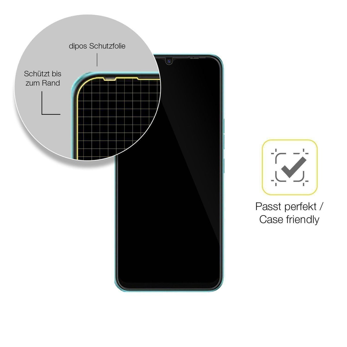 3x 3D Full Cover Schutzfolie für TECNO Spark 8C (6)