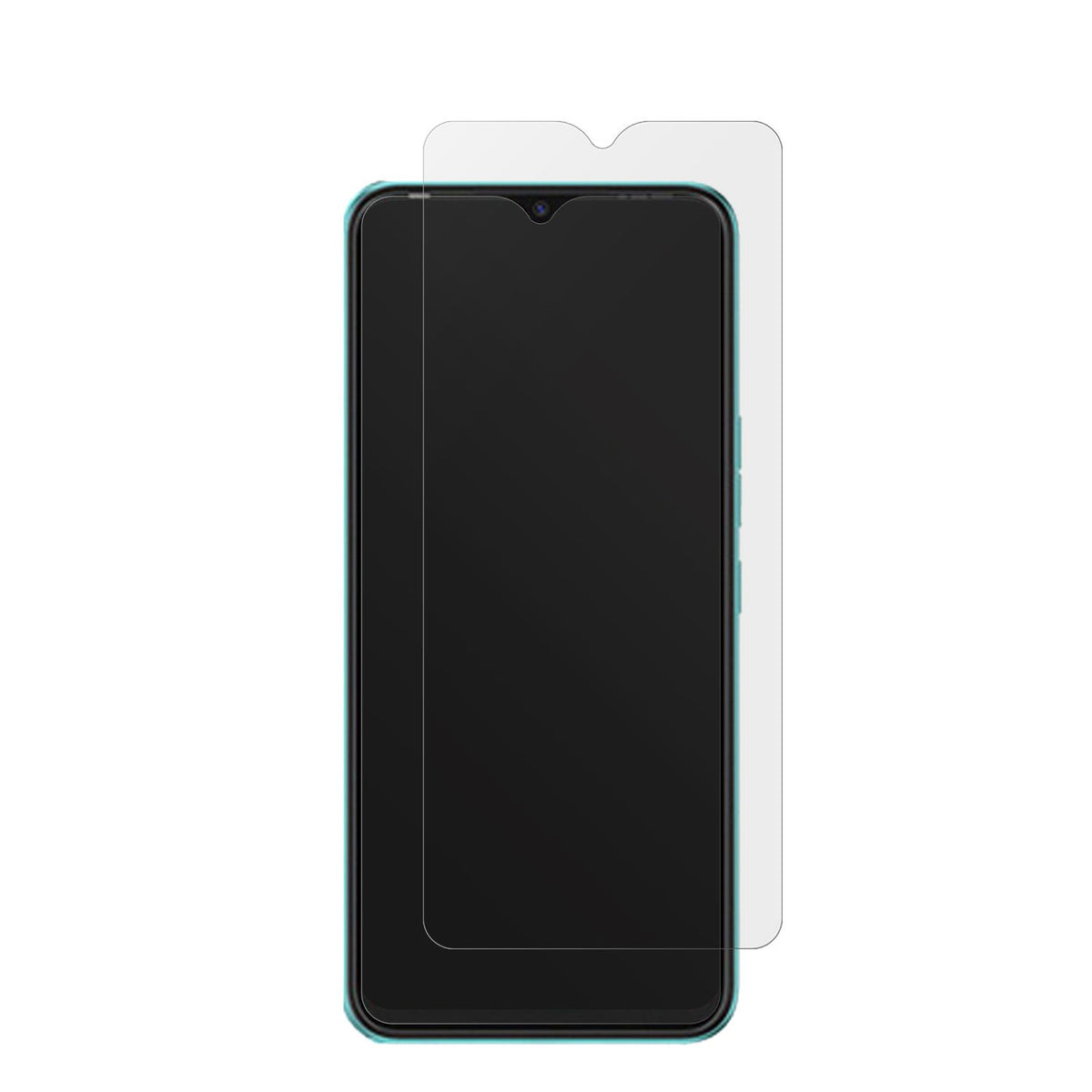 6x Schutzfolie matt für TECNO Spark 8C Display-Sch (2)