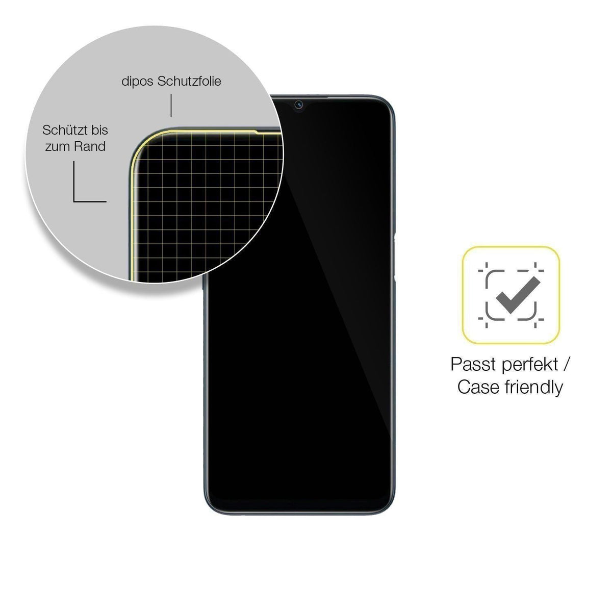2x 3D Full Cover Schutzfolie für Oppo A16S (6)