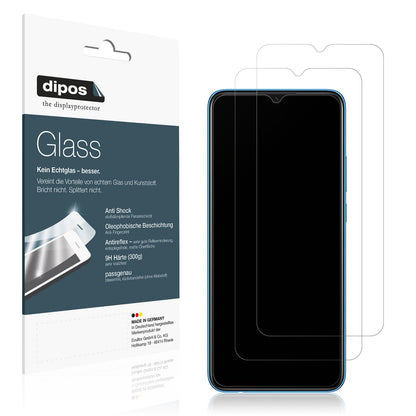 2x 9H Schutzfolie matt für Oppo A16K Panzerfolie (1)
