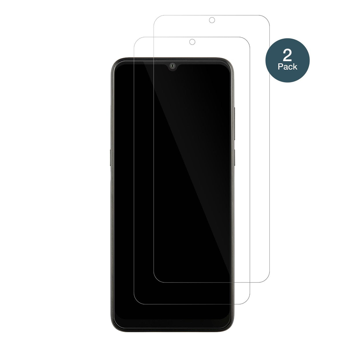 2x 9H Schutzfolie für Alcatel 3L (2021) Panzerfoli (2)