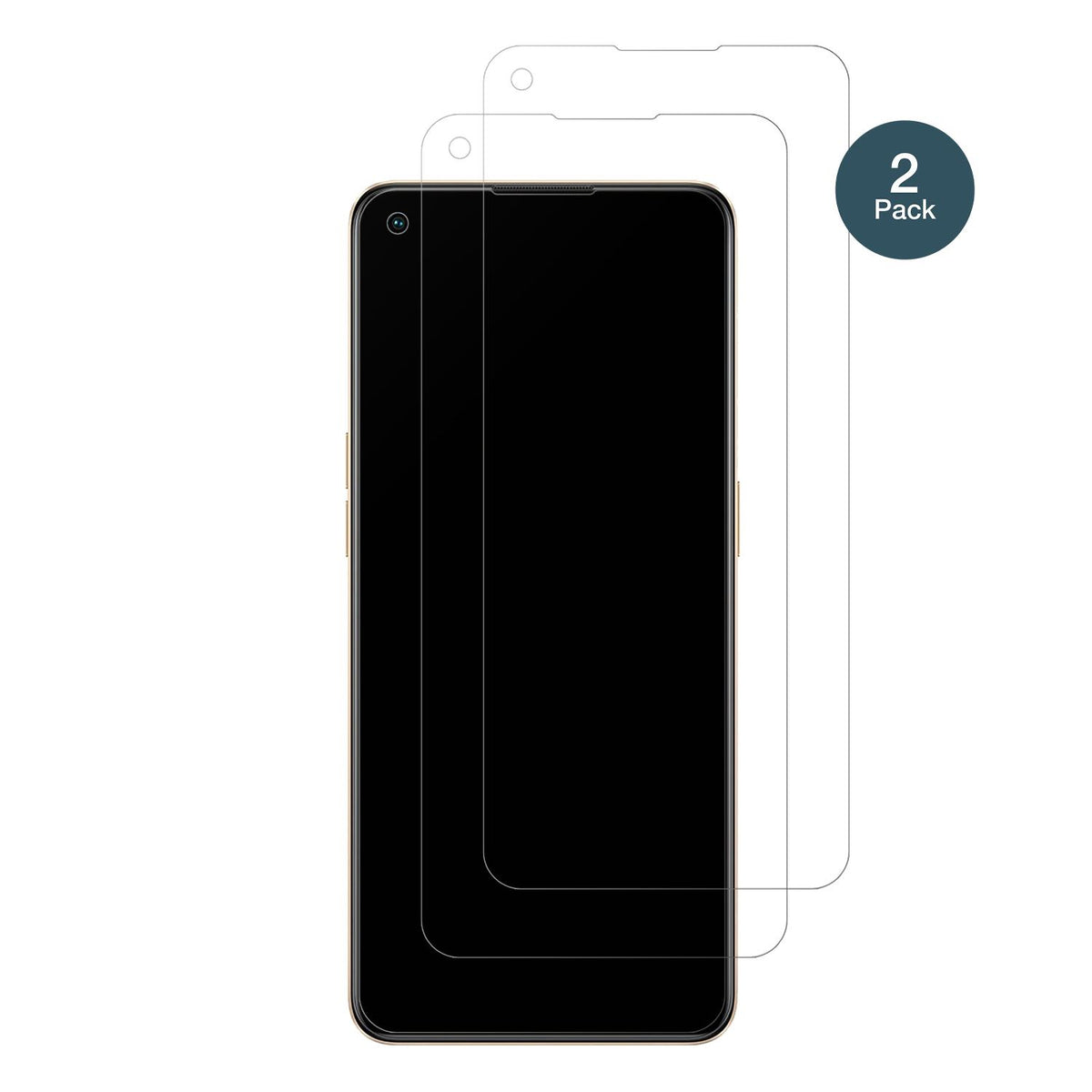 1x 9H Schutzfolie matt für Oppo F21 Pro Panzerfoli (2)
