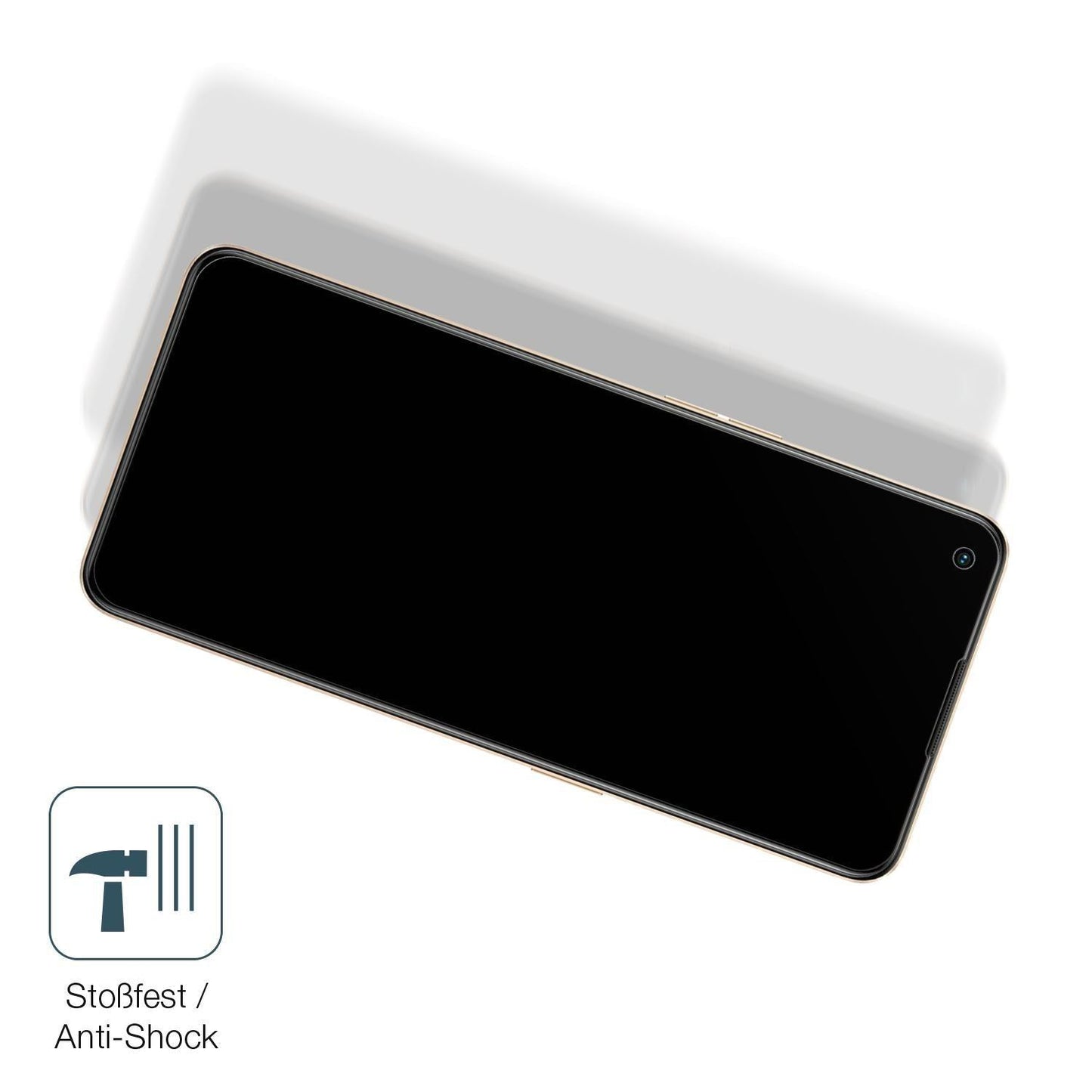1x 9H Schutzfolie matt für Oppo F21 Pro Panzerfoli (4)