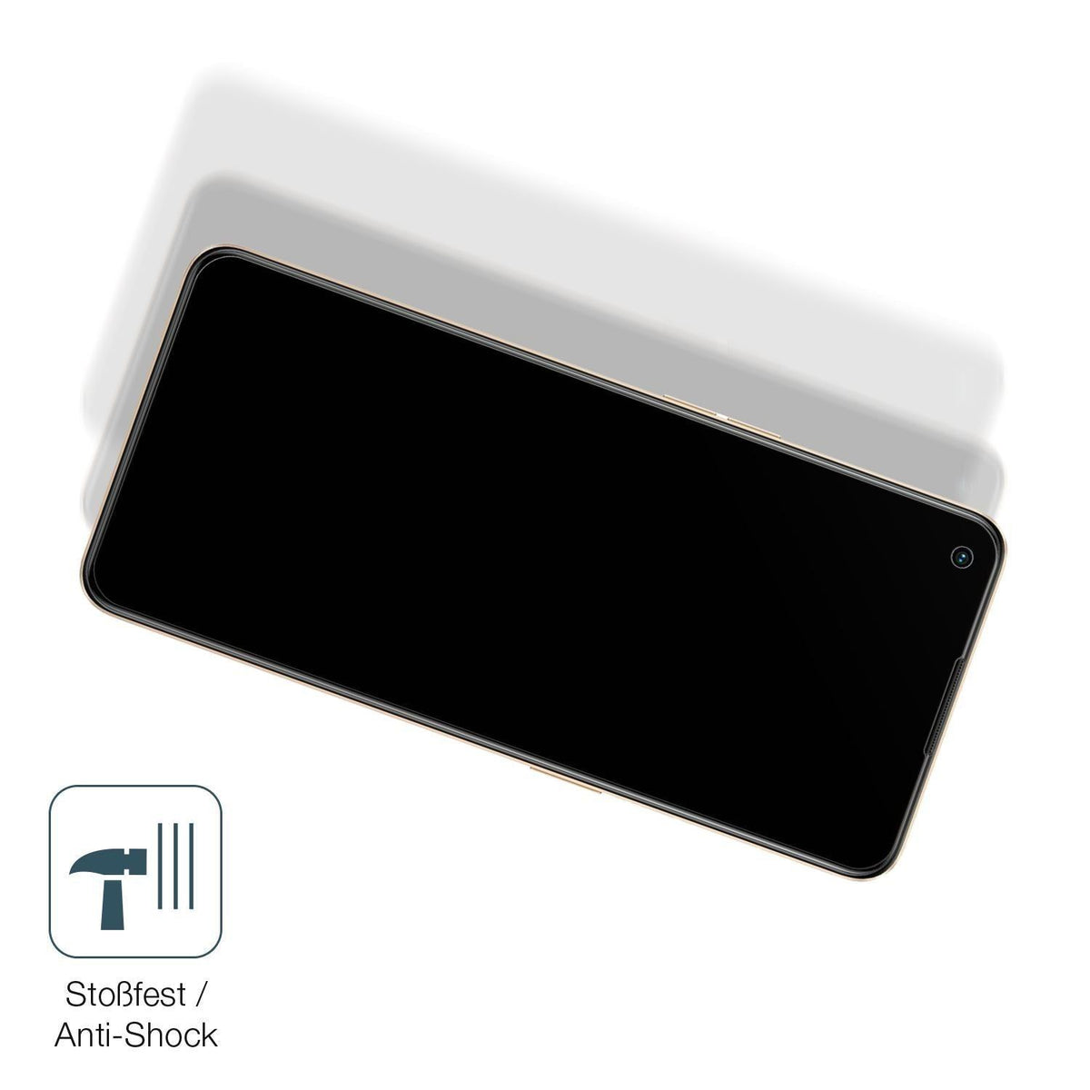 1x 9H Schutzfolie matt für Oppo F21 Pro Panzerfoli (4)