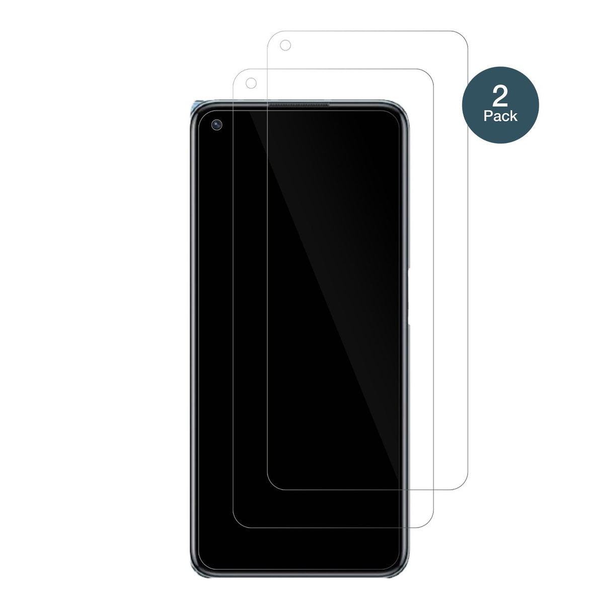 1x 9H Schutzfolie für Oppo K10 5G Panzerfolie (2)