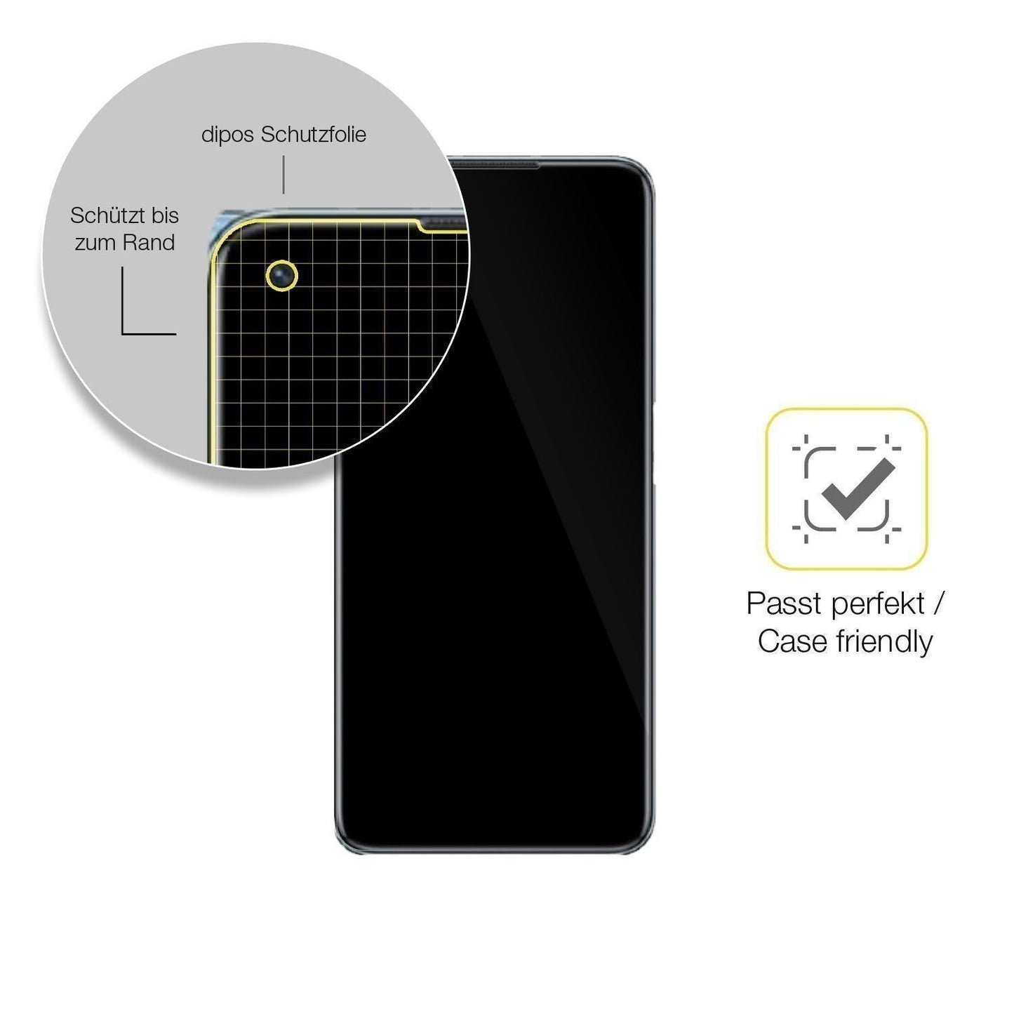2x 3D Full Cover Schutzfolie für Oppo K10 5G (6)