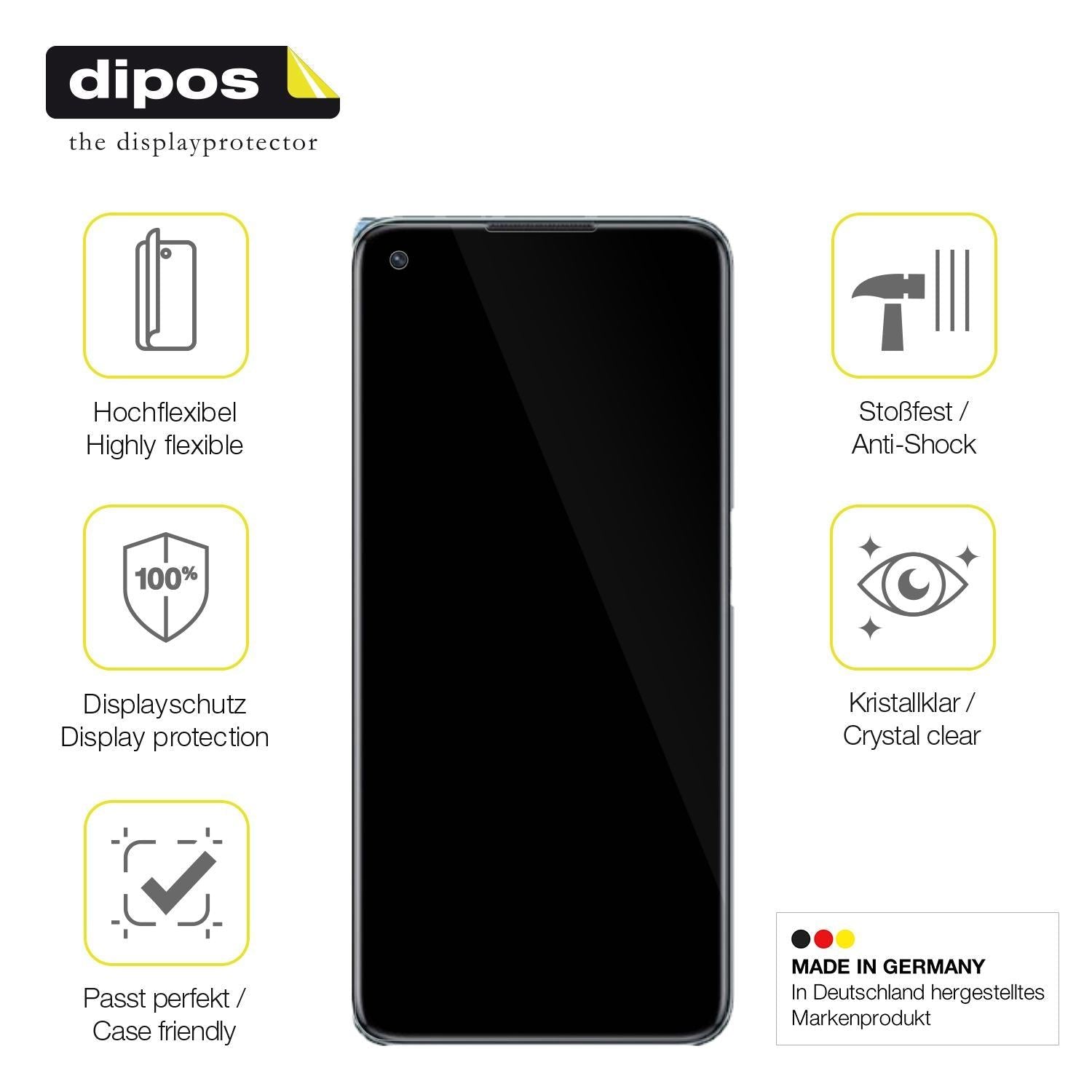 2x 3D Full Cover Schutzfolie für Oppo K10 5G (7)