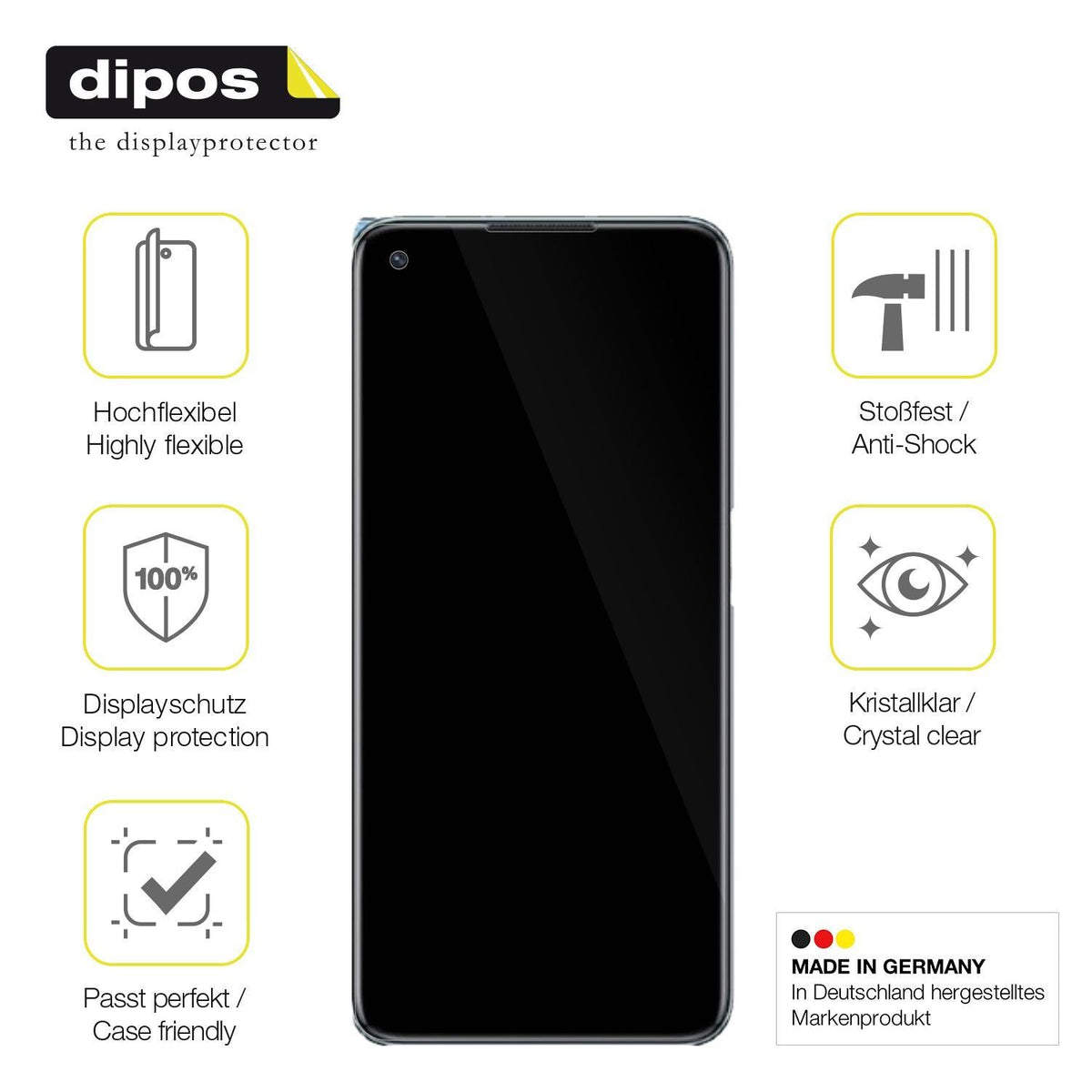 3x 3D Full Cover Schutzfolie für Oppo K10 5G (7)