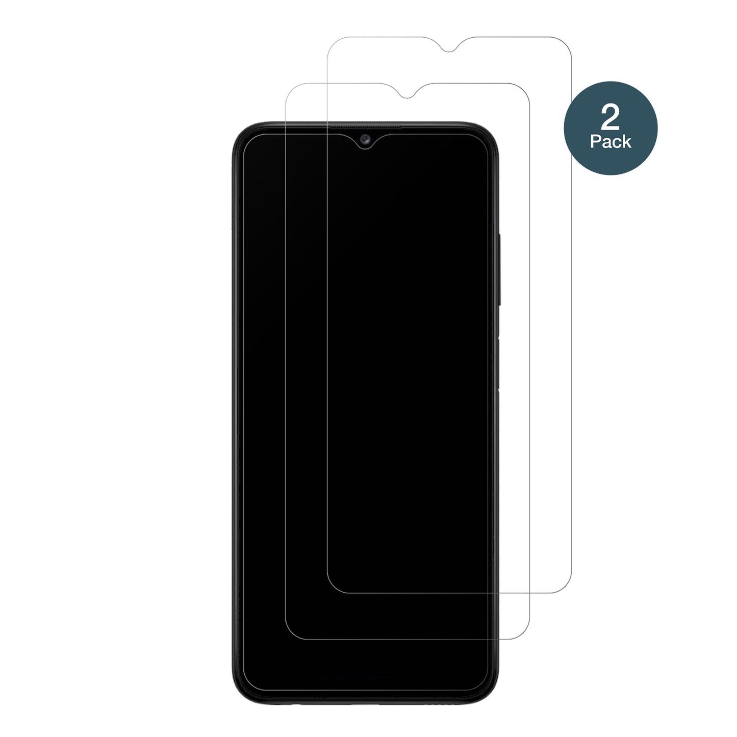 2x 9H Schutzfolie matt für Samsung Galaxy A04s Pan (2)