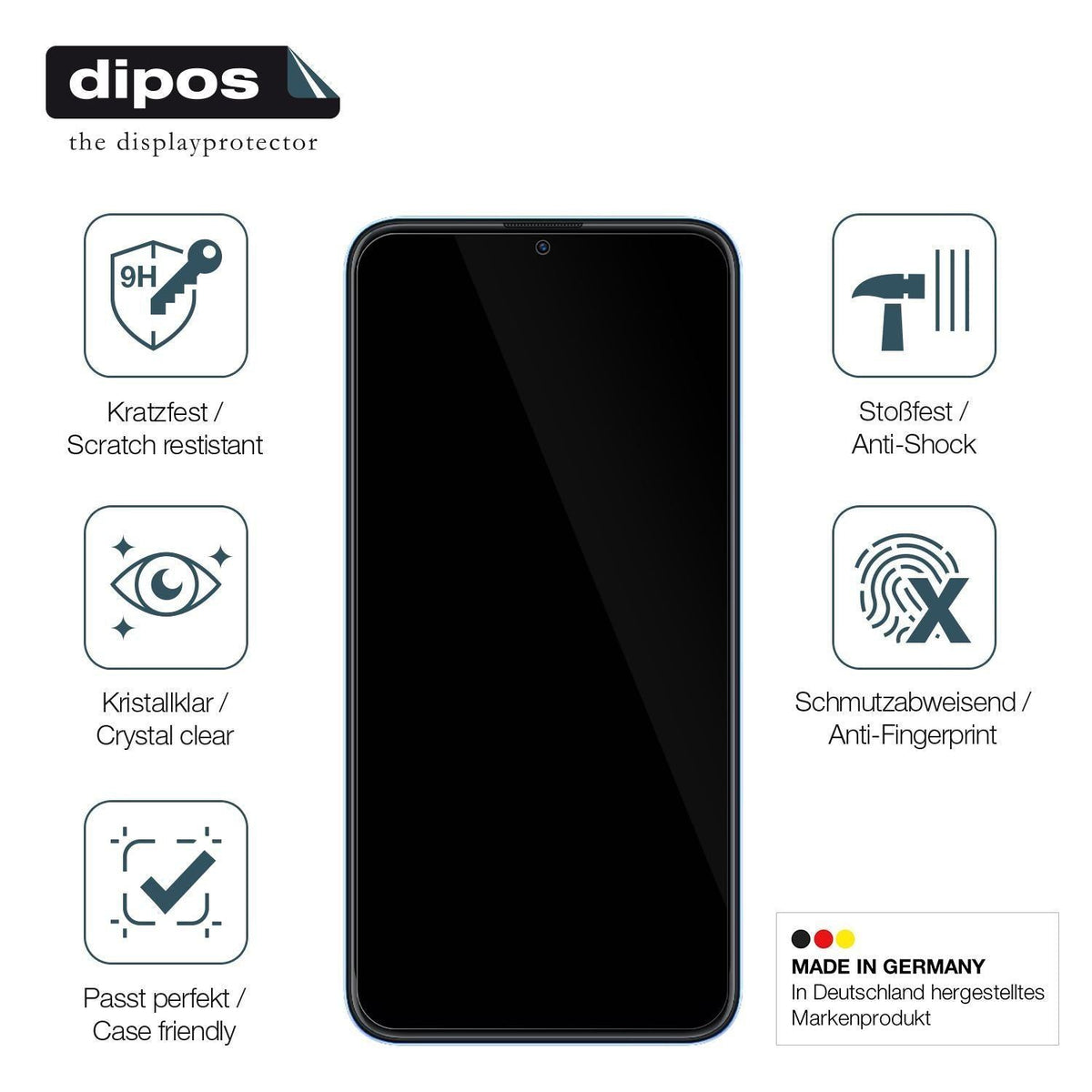 1x 9H Schutzfolie für Coolpad Cool 12A Panzerfolie (7)