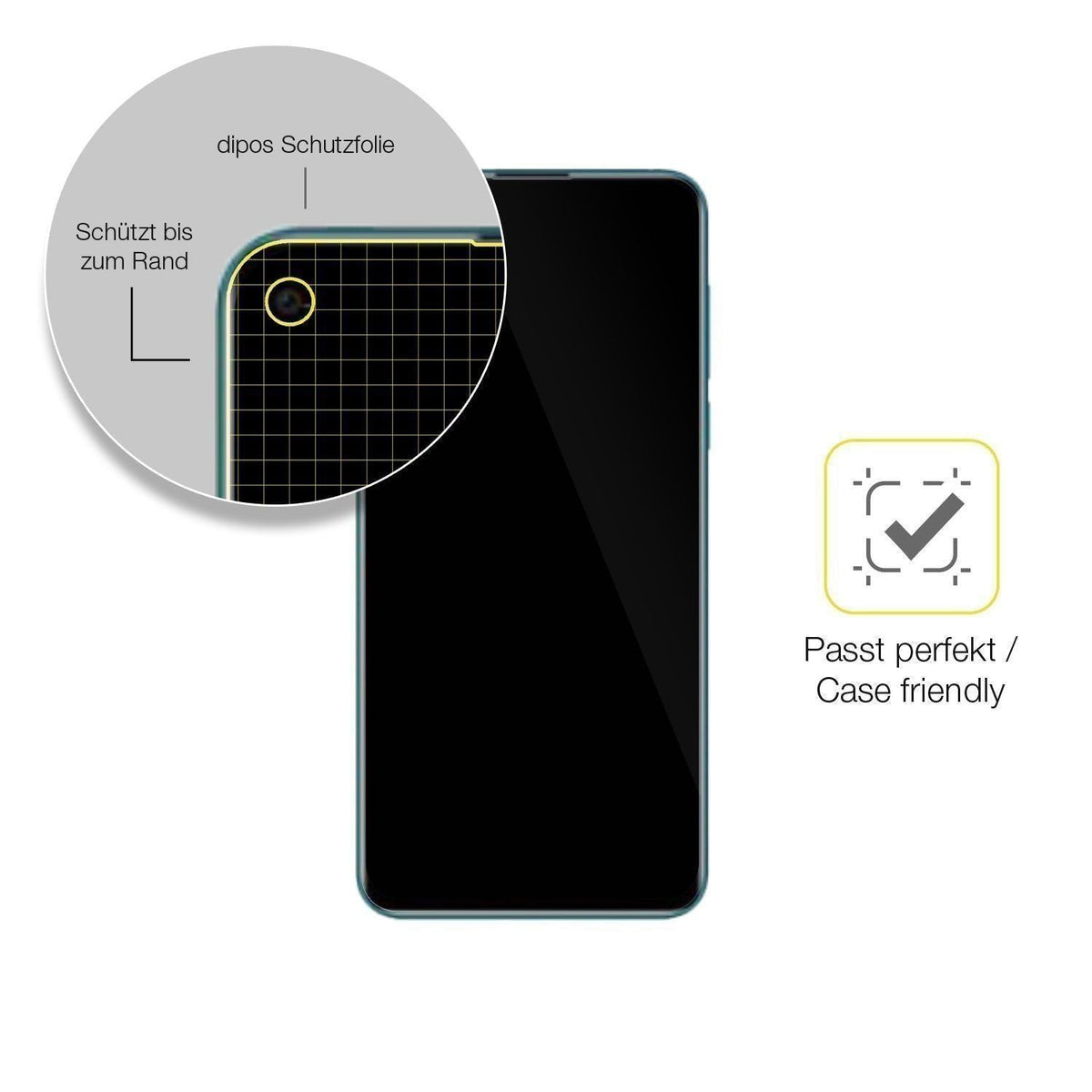 3x 3D Full Cover Schutzfolie für Coolpad Cool S (6)