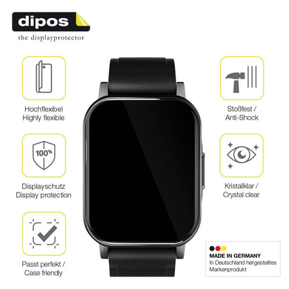 2x 3D Full Cover Schutzfolie für Haylou LS02 watch (7)