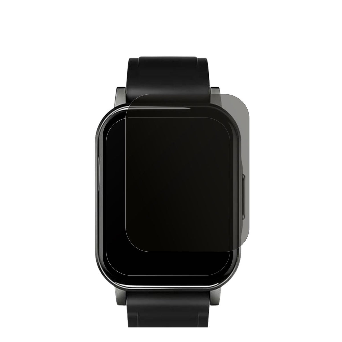 Blickschutzfolie für Haylou LS02 watch matt Schutz (2)