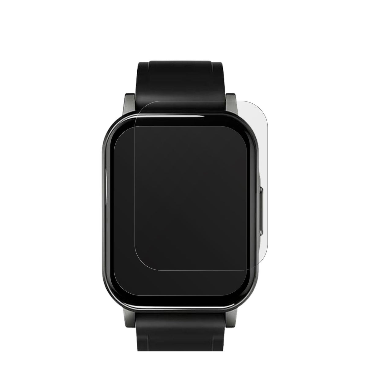 6x Schutzfolie matt für Haylou LS02 watch Display- (2)