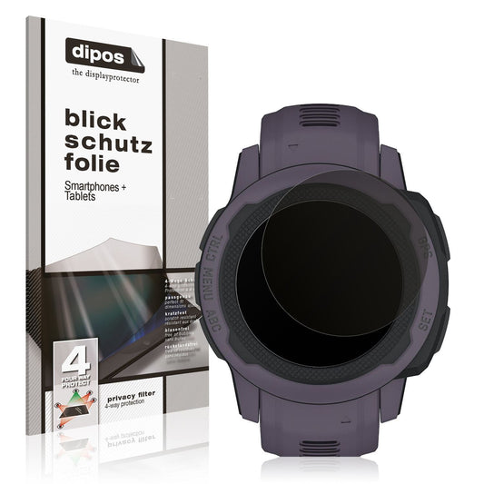 Blickschutzfolie für Garmin Instinct 2S (45mm) mat (1)