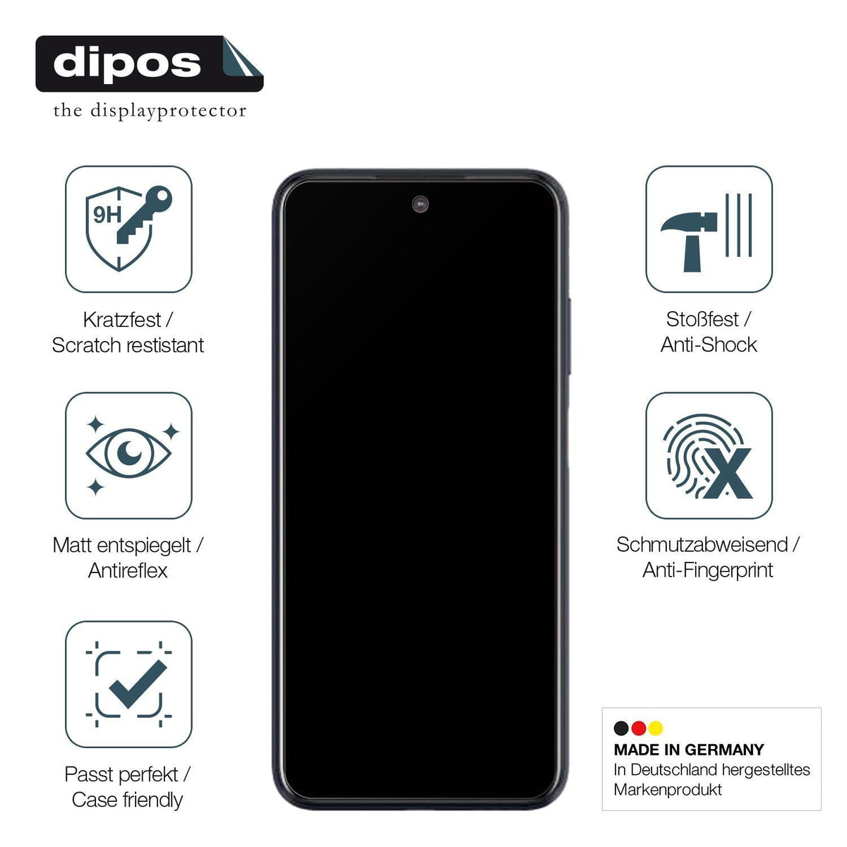 1x 9H Schutzfolie matt für HTC Desire 21 Pro Panze (7)