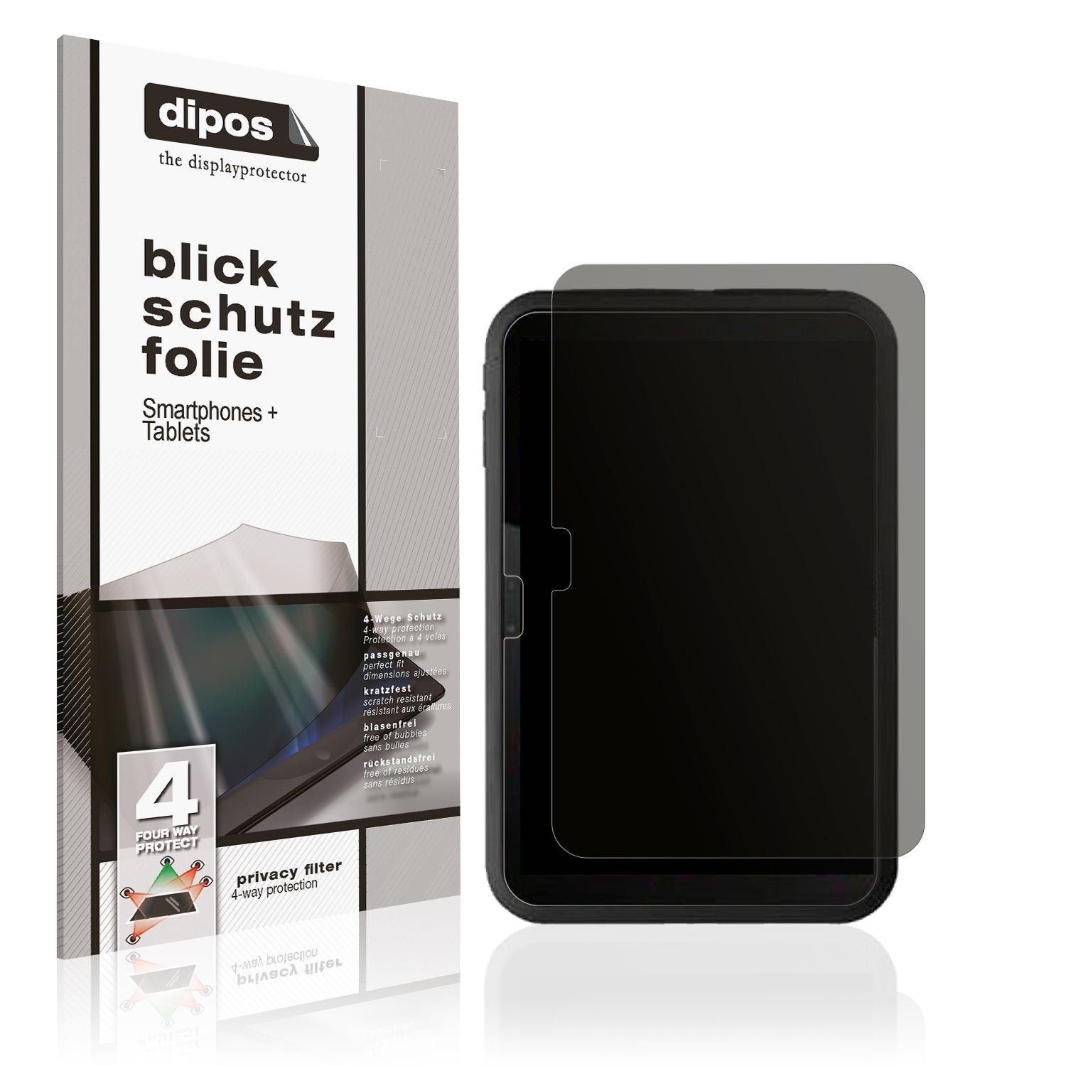 Blickschutzfolie für Positivo T1075 matt Schutzfol (1)