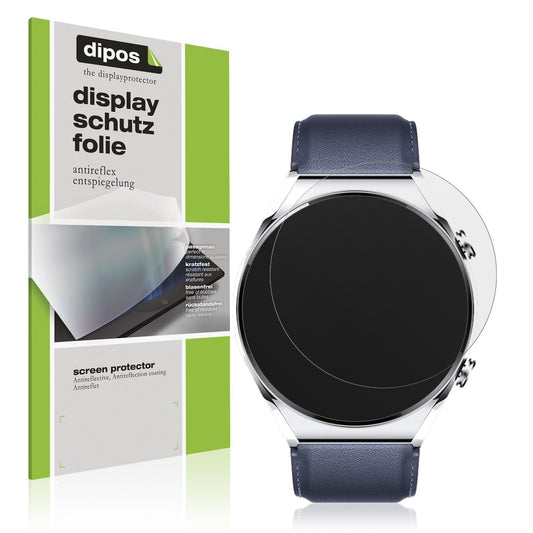 1x Schutzfolie matt für Xiaomi Watch S1 Display-Sc (1)