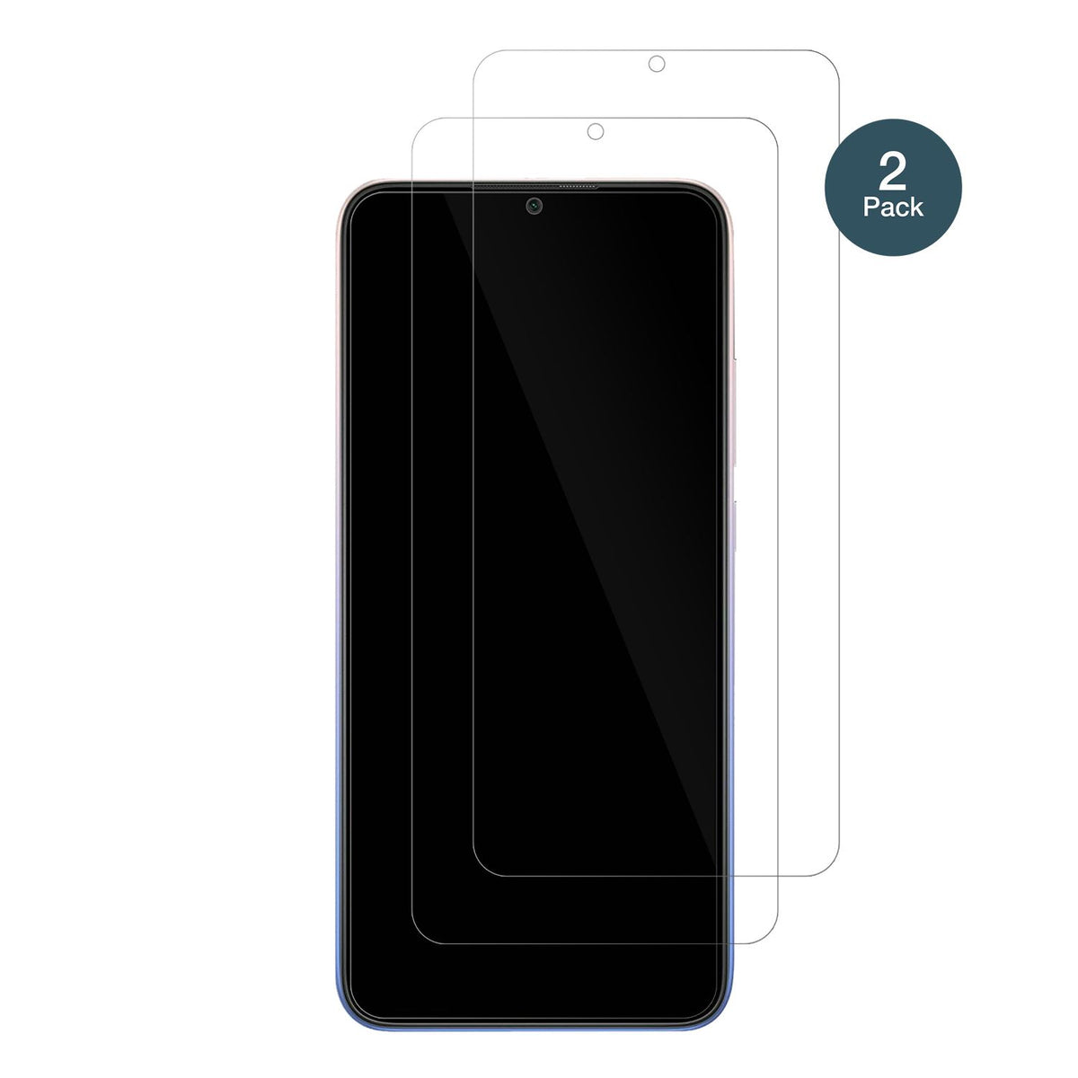 2x 9H Schutzfolie für Xiaomi Redmi 9 Activ Panzerf (2)