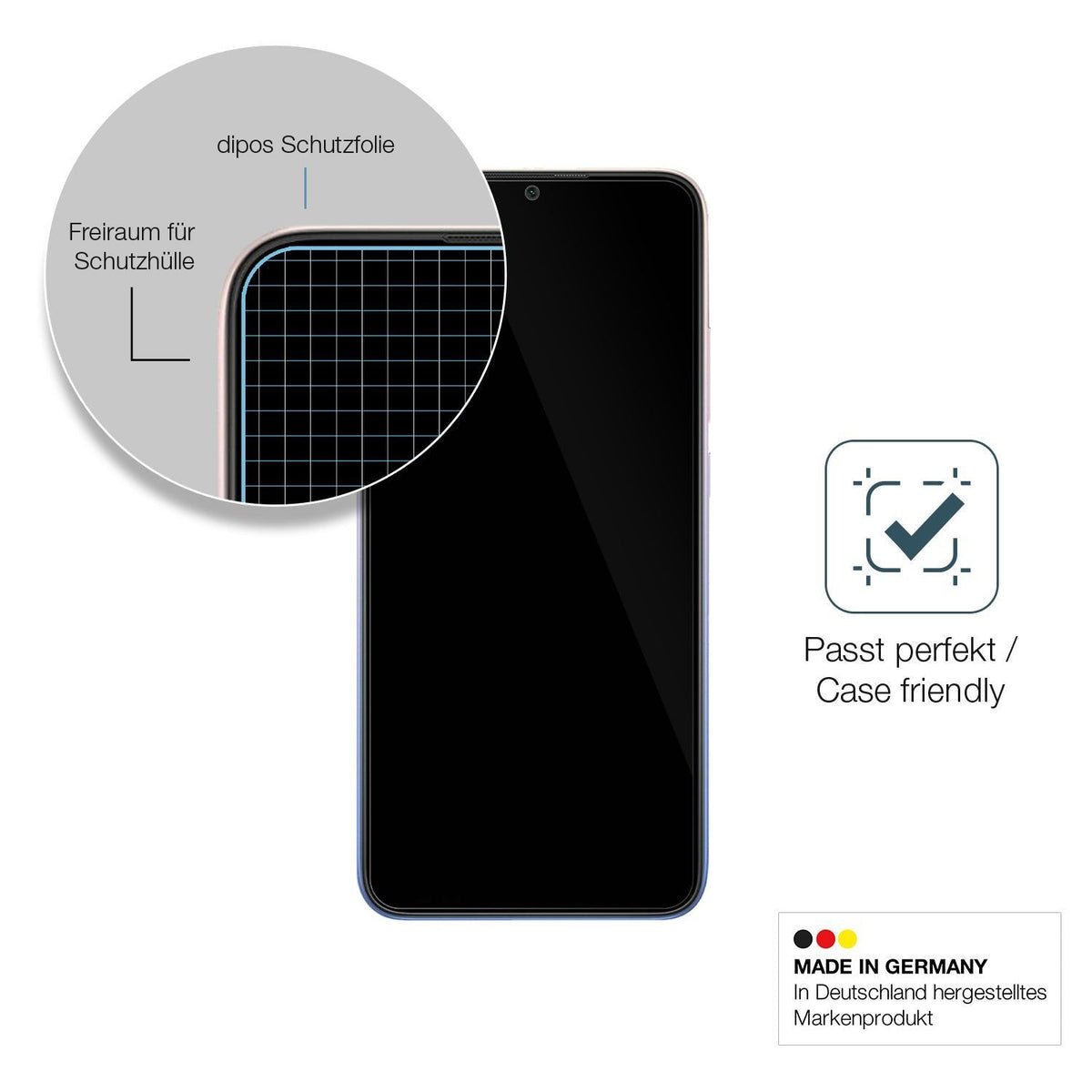 2x 9H Schutzfolie für Xiaomi Redmi 9 Activ Panzerf (6)
