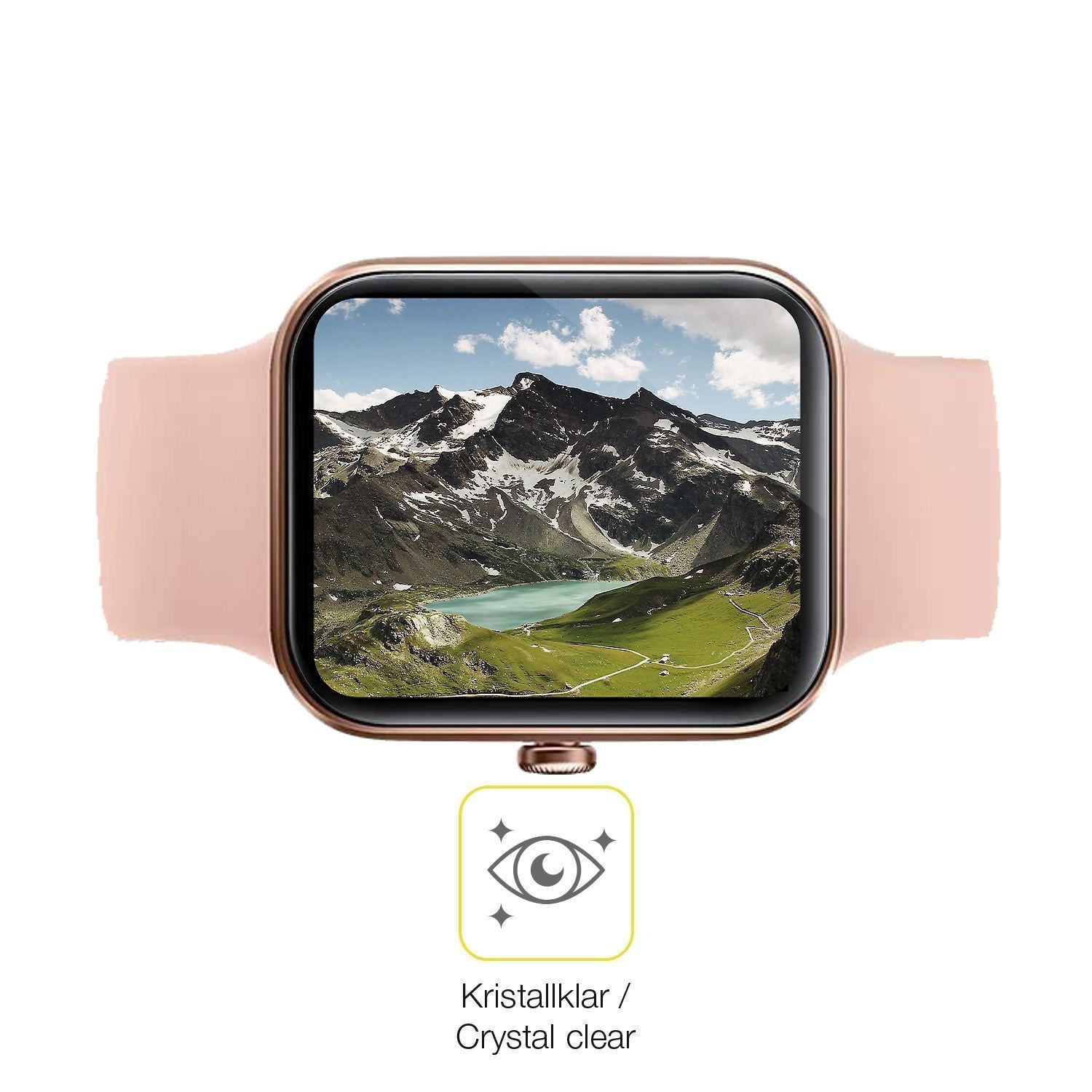 3x 3D Full Cover Schutzfolie für AooDen Smartwatch (5)