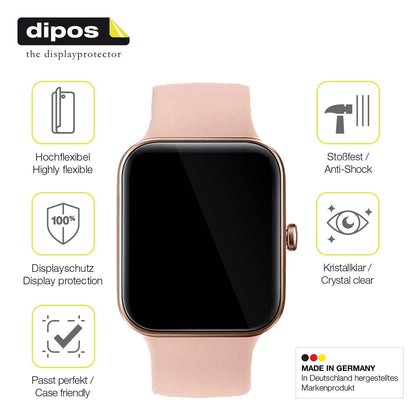 3x 3D Full Cover Schutzfolie für AooDen Smartwatch (7)