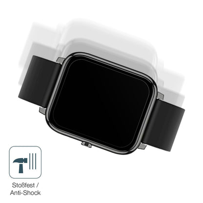 1x 9H Schutzfolie matt für Popglory Smartwatch Pan (4)
