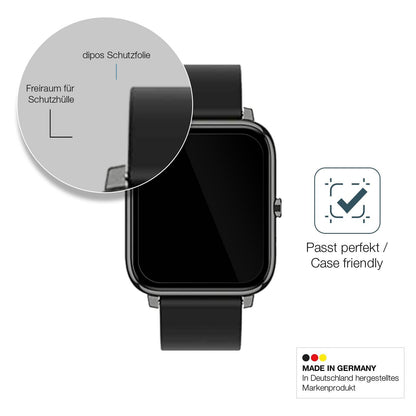1x 9H Schutzfolie für Popglory Smartwatch Panzerfo (6)