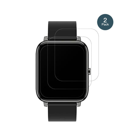 2x 9H Schutzfolie matt für Popglory Smartwatch Pan (2)