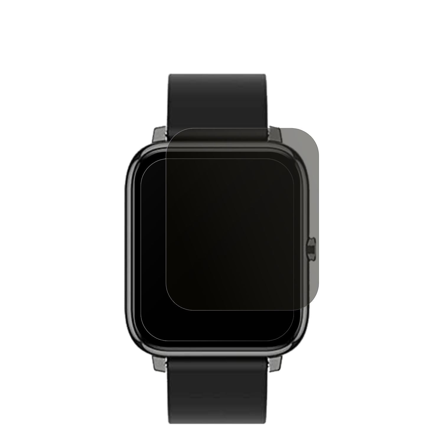 Blickschutzfolie für Popglory Smartwatch matt Schu (2)