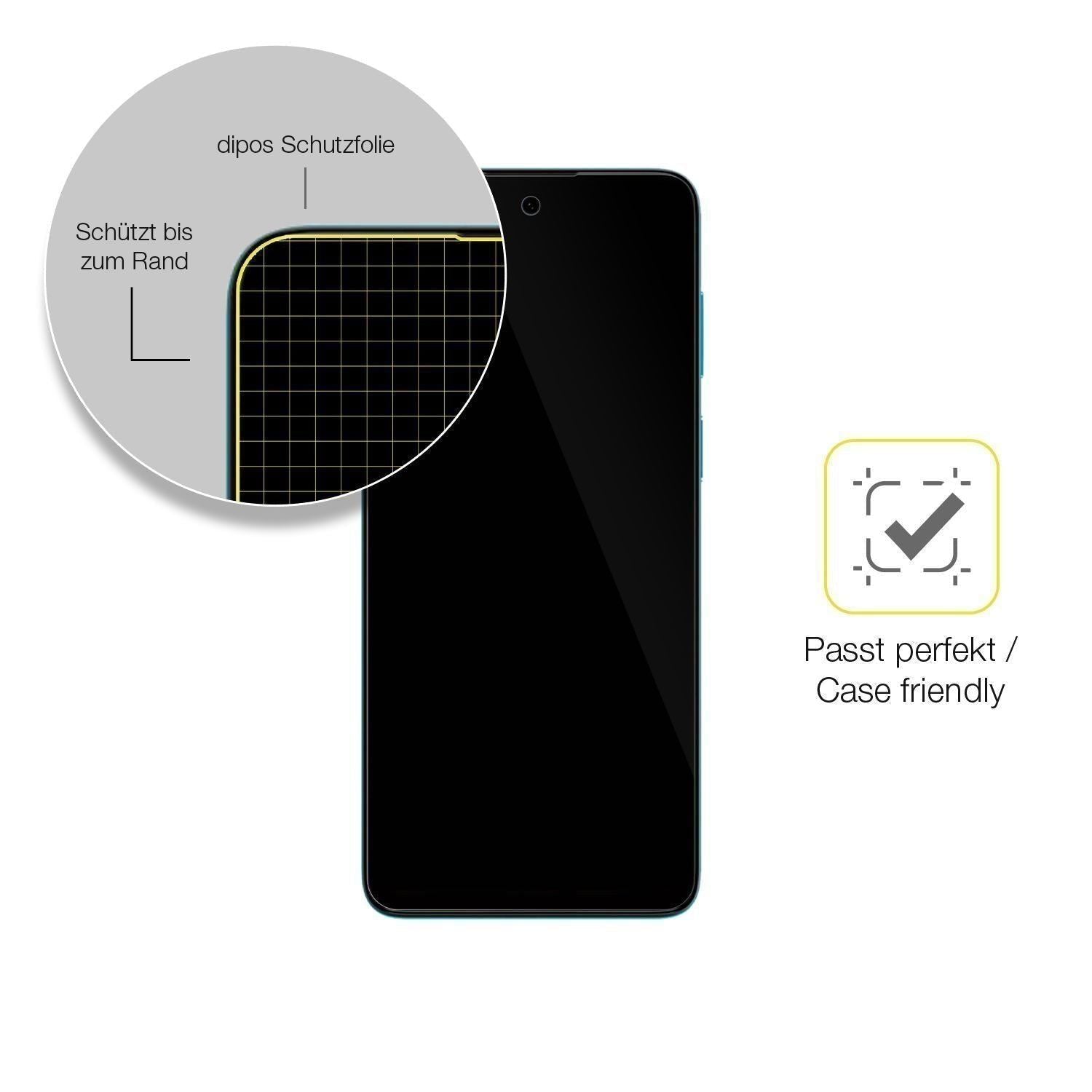 2x 3D Full Cover Schutzfolie für Motorola Moto G22 (6)