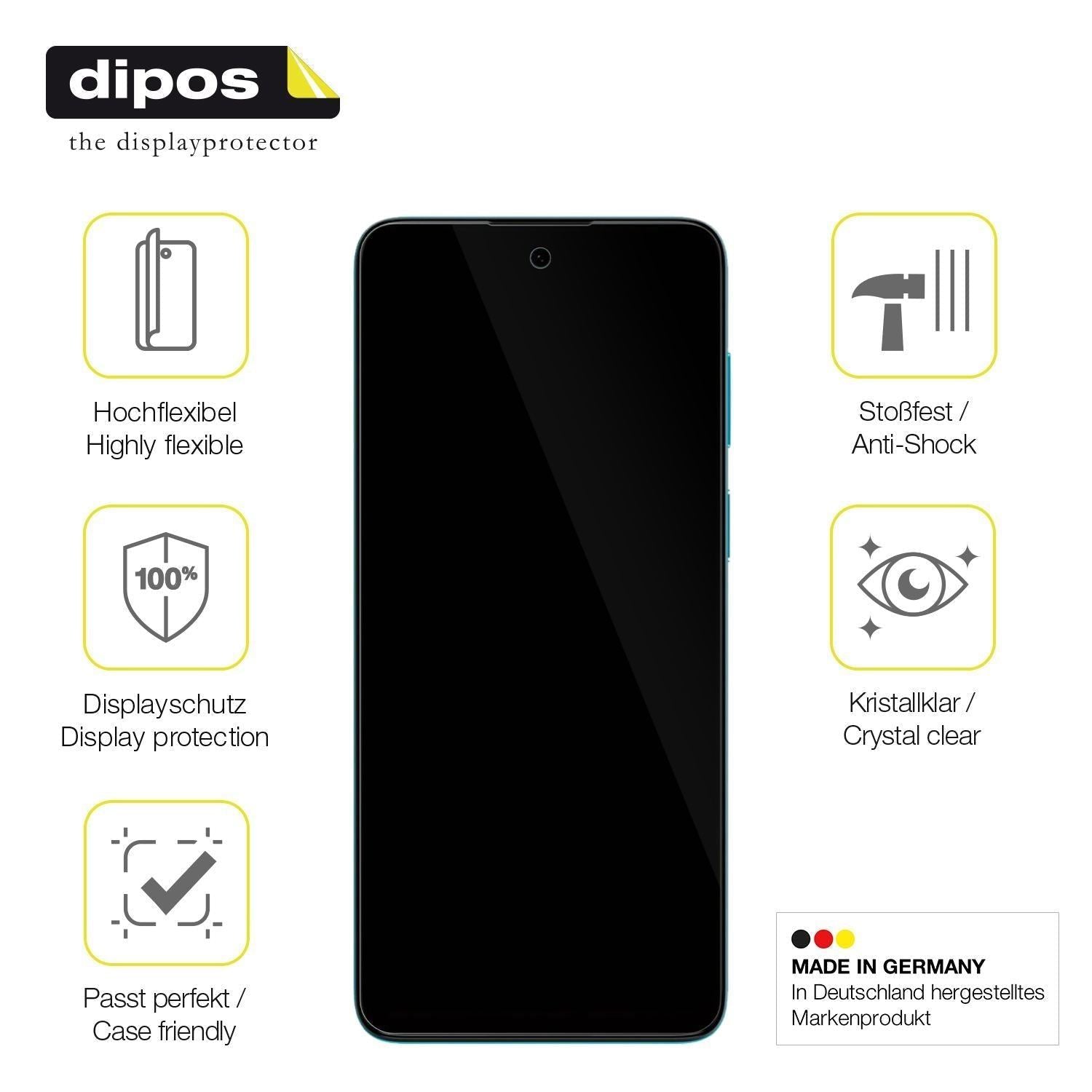 2x 3D Full Cover Schutzfolie für Motorola Moto G22 (7)