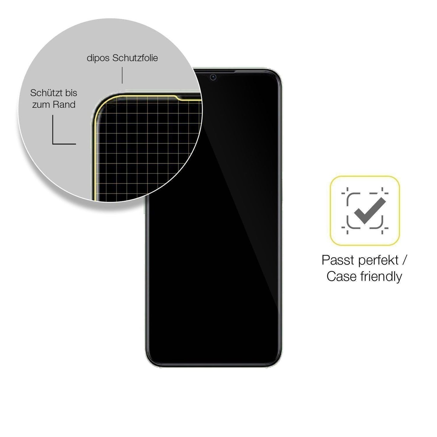 3x 3D Full Cover Schutzfolie für Realme C35 (6)