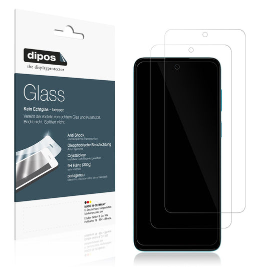 2x 9H Schutzfolie für Motorola Moto G22 Panzerfoli (1)