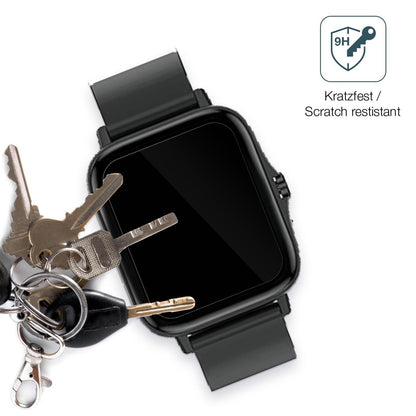 1x 9H Schutzfolie für Kaseemi 1,7 Zoll Smartwatch  (3)
