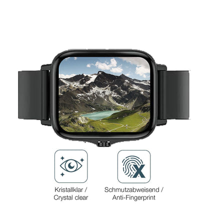 1x 9H Schutzfolie für Kaseemi 1,7 Zoll Smartwatch  (5)