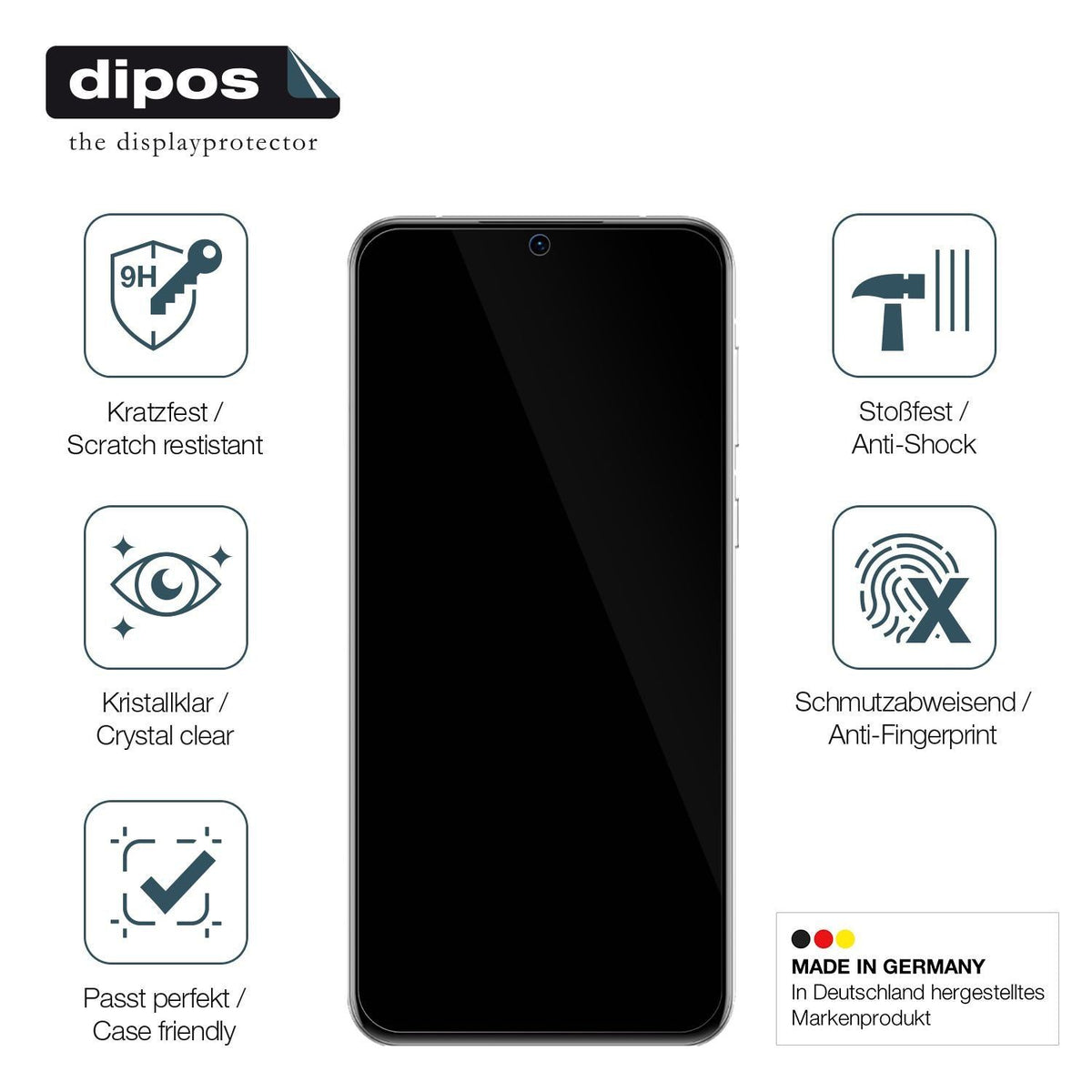 1x 9H Schutzfolie für Huawei P50E Panzerfolie (7)