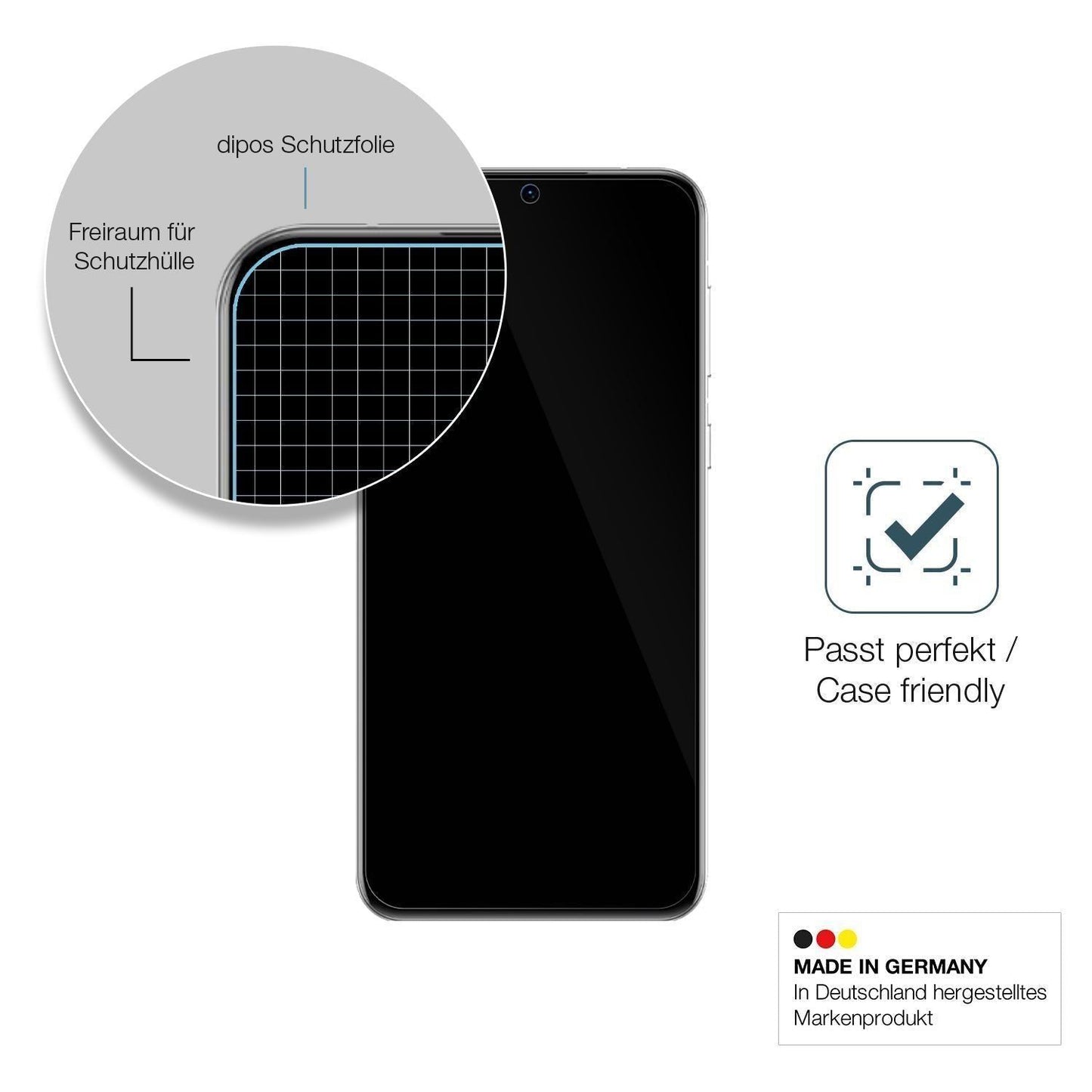 2x 9H Schutzfolie für Huawei P50E Panzerfolie (6)
