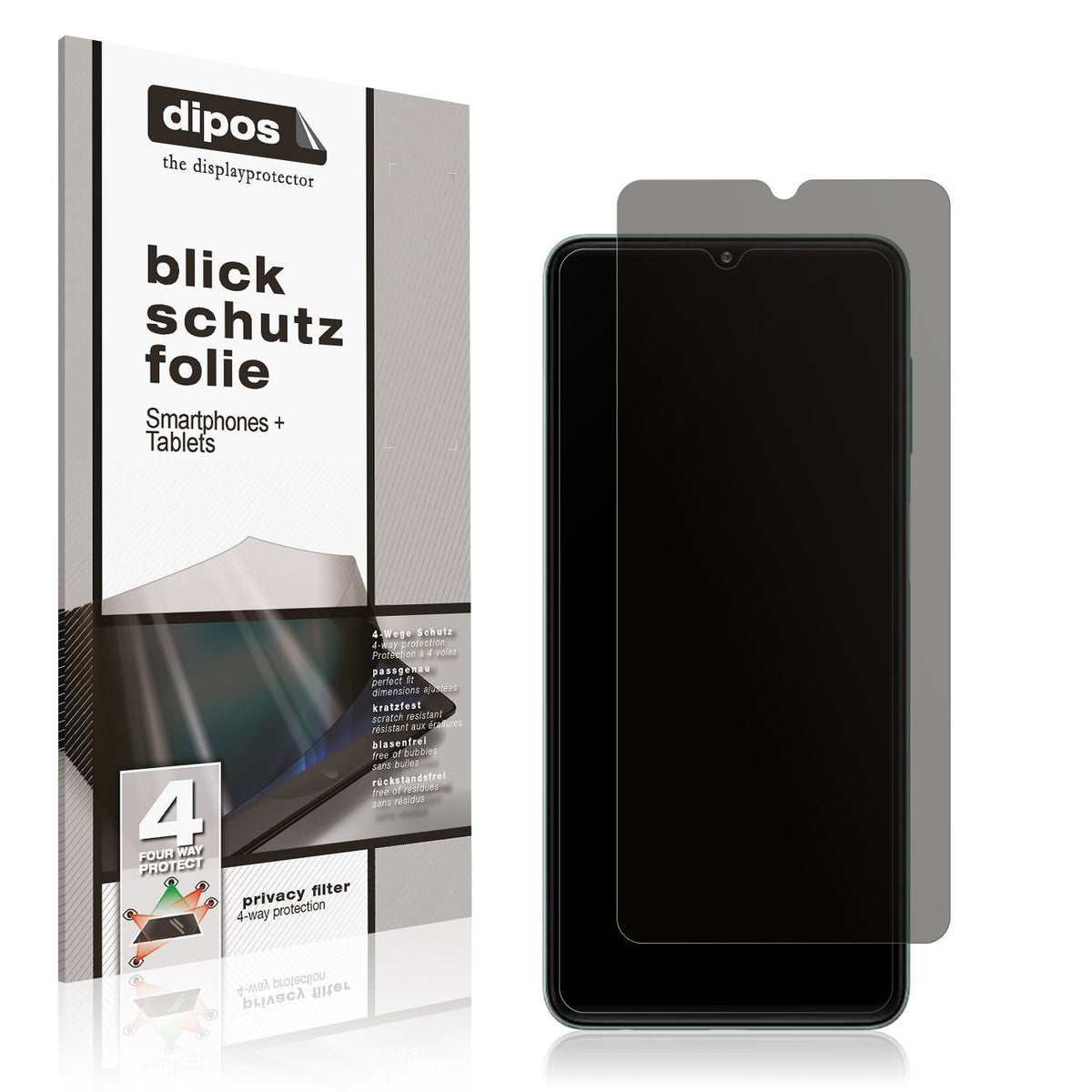 Blickschutzfolie für Samsung Galaxy F23 5G matt Sc (1)