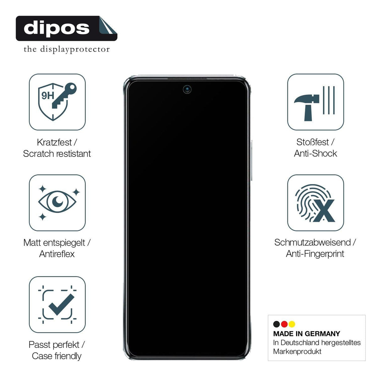 1x 9H Schutzfolie matt für Infinix Note 11 Pro Pan (7)