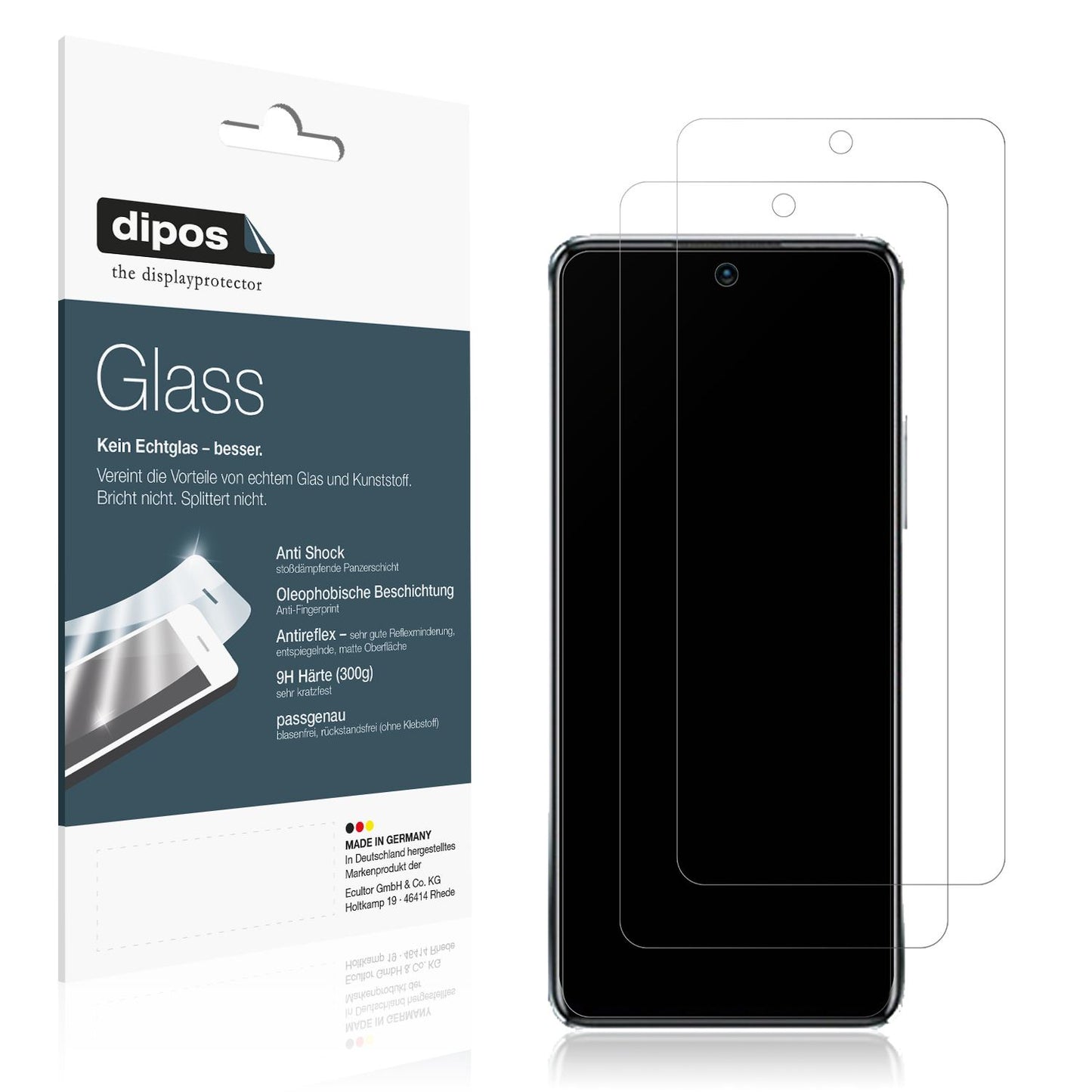 2x 9H Schutzfolie matt für Infinix Note 11 Pro Pan (1)