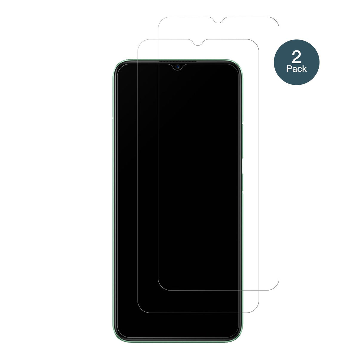 1x 9H Schutzfolie matt für Realme C11 Panzerfolie (2)