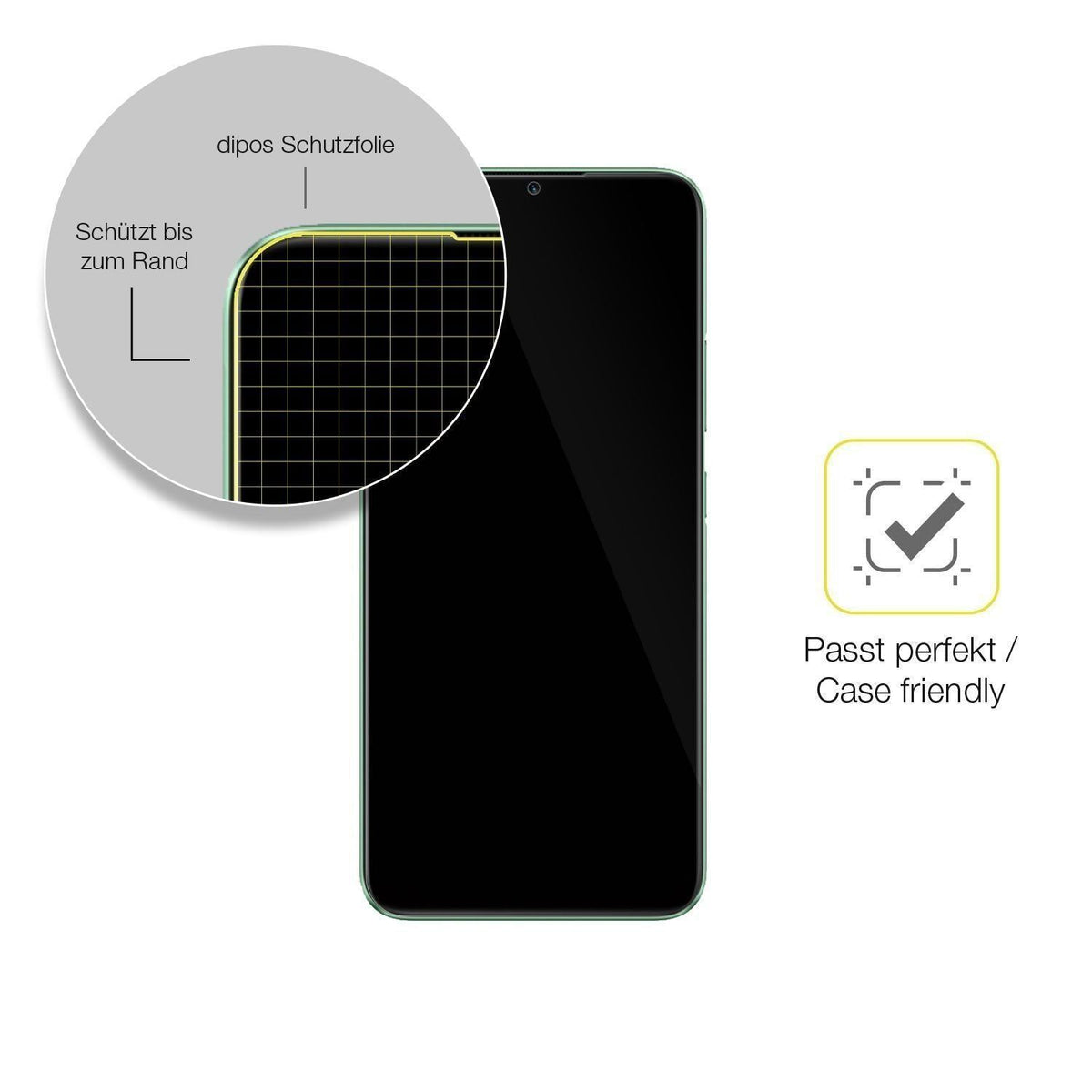 3x 3D Full Cover Schutzfolie für Realme C11 (6)