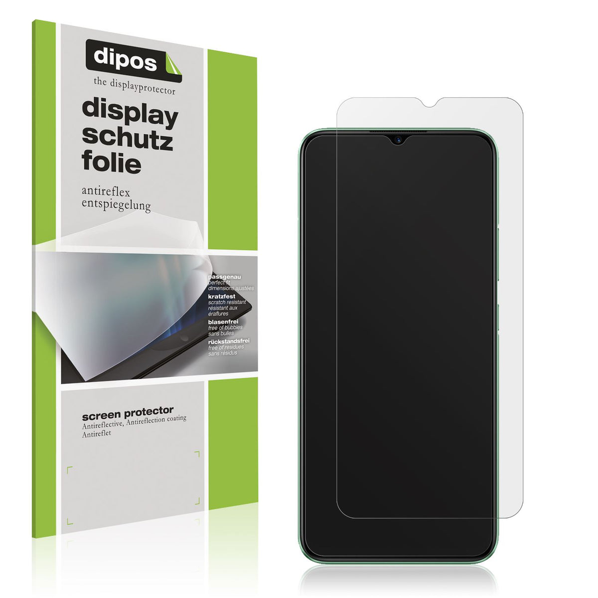 6x Schutzfolie matt für Realme C11 Display-Schutzf (1)
