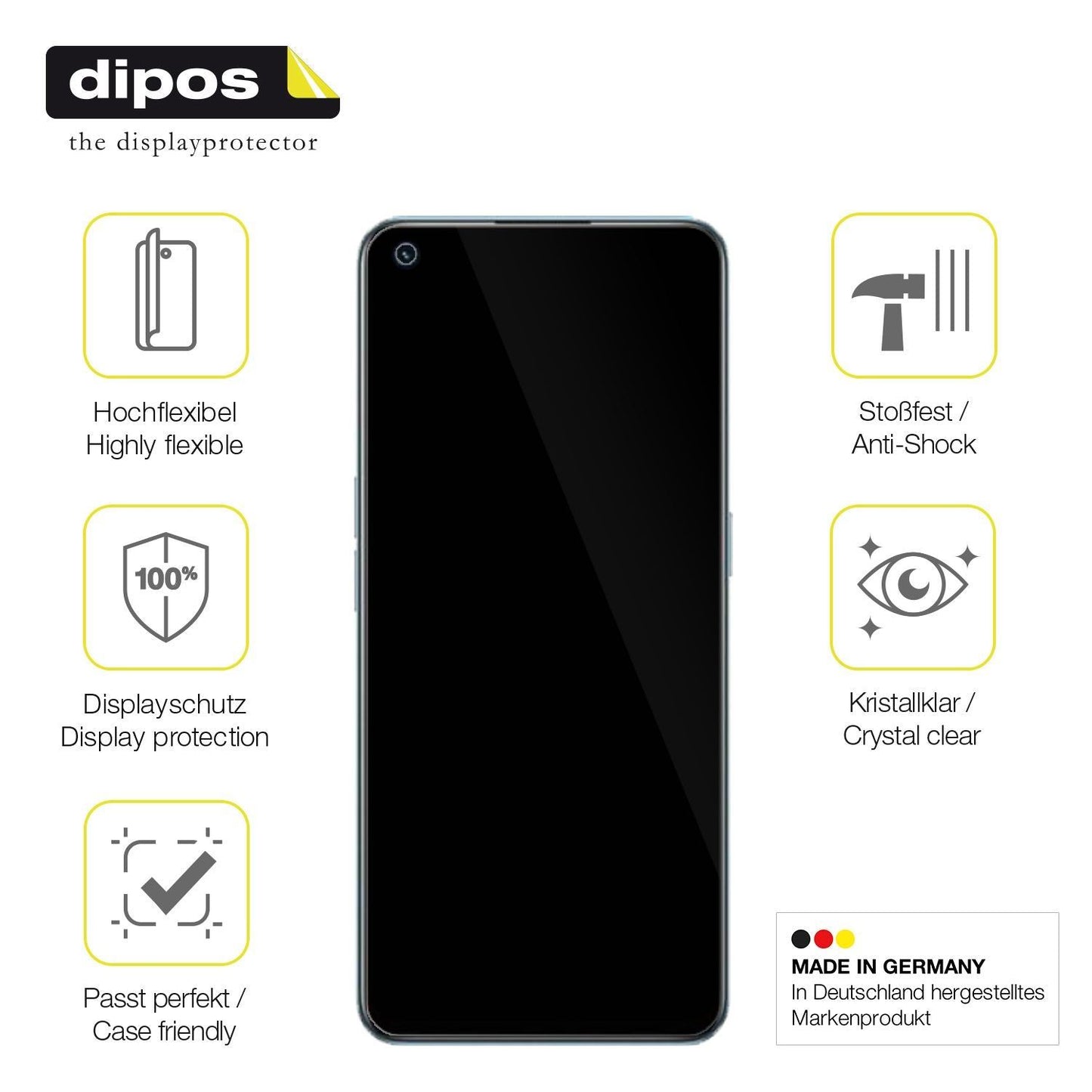 2x 3D Full Cover Schutzfolie für Realme 9 Pro Plus (7)
