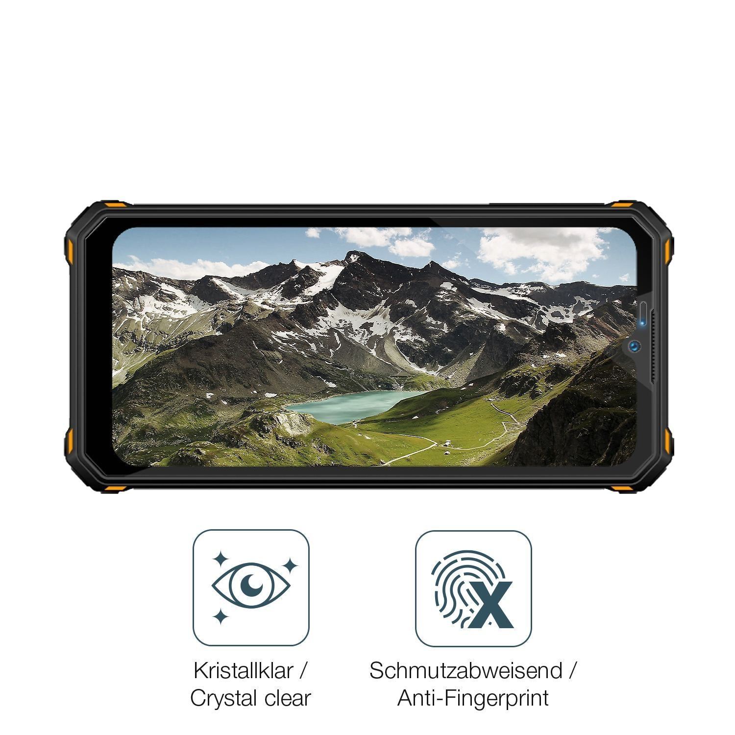 2x 9H Schutzfolie für Oukitel WP15 Panzerfolie (5)