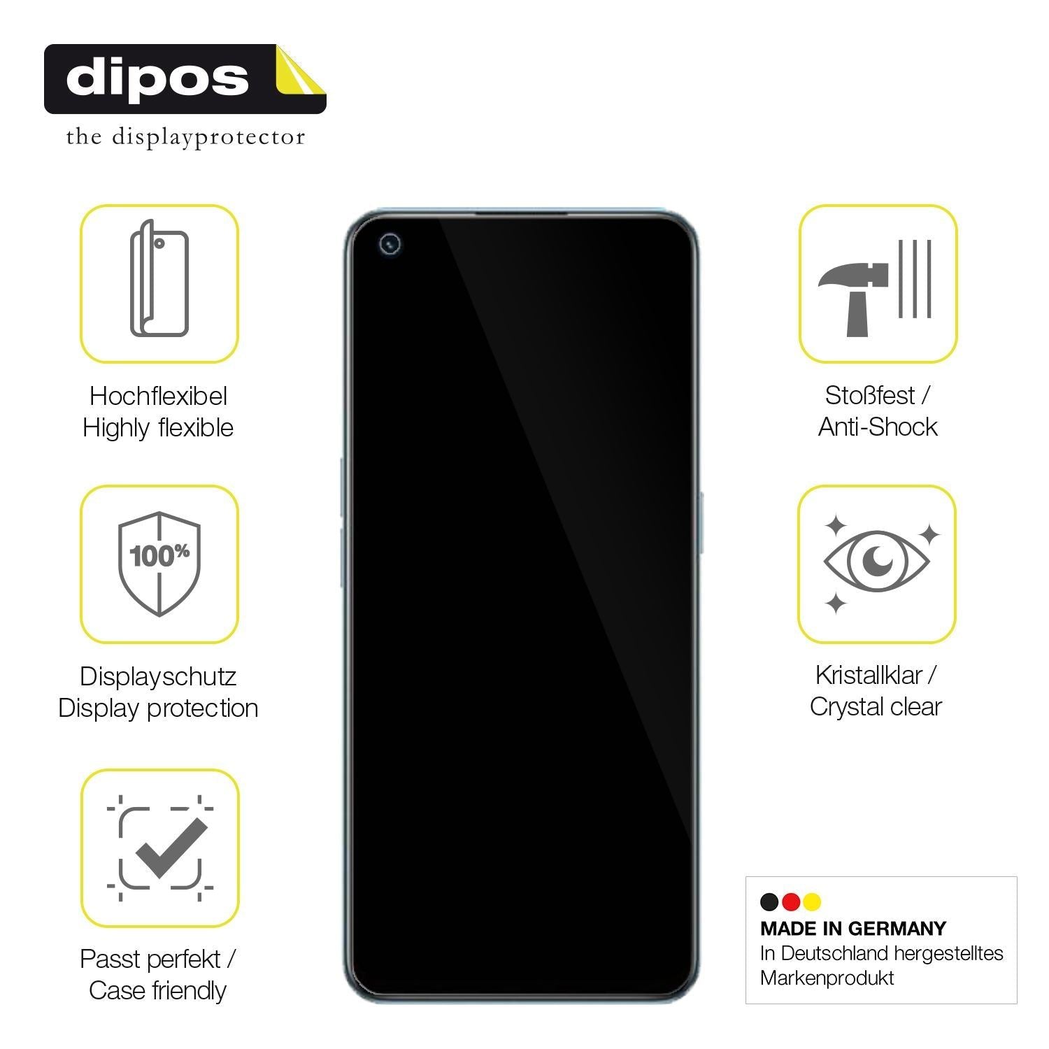 3x 3D Full Cover Schutzfolie für Realme 9 Pro Plus (7)