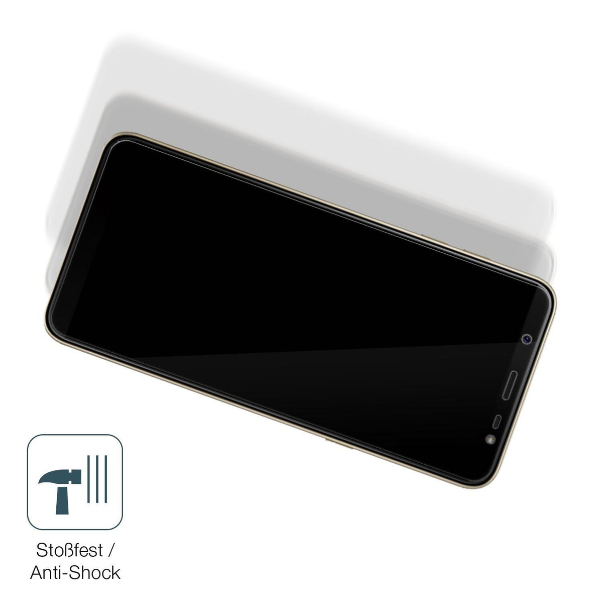 1x 9H Schutzfolie für Samsung Galaxy J8 Panzerfoli (4)